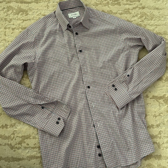 Eton made in Romania - 15.5 contemporary fit- like new! - Picture 3 of 6